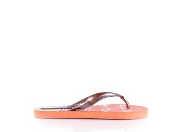 Σαγιονάρες θαλάσσης πορτοκαλί με μπρονζέ λουράκια ΠΟΡΤΟΚΑΛΙ - Tsoukalas - 