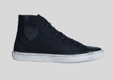 SAINT LAURENT Ανδρικό Μαύρο Bedford Sneakers - SAINT LAURENT - 