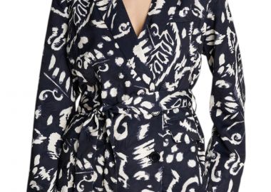 Σακάκι Ale Με Abstract Print 8921493-BLACK Γυναικείο - Ale - 