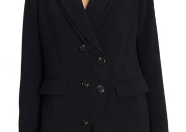 Σακάκι Ale Σχεδιαστικό Με Κουμπιά 8921488-BLACK Γυναικείο - Ale - 