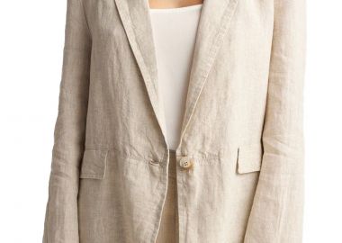 Σακάκι Attrattivo Λινό 91367662-NATURAL Γυναικείο - Attrattivo - 