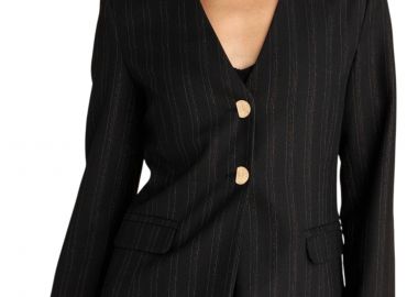 Σακάκι Attrattivo Με Χρυσά Κουμπιά 92165662-BLACK Γυναικείο - Attrattivo - 