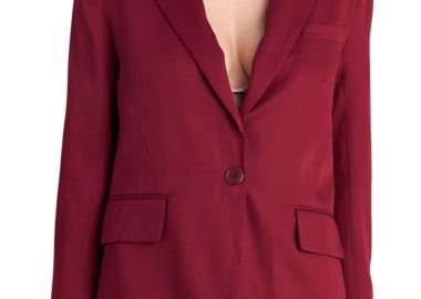 Σακάκι Attrattivo Σε Ίσια Γραμμή 9922998-CHERRY Γυναικείο - Attrattivo - 