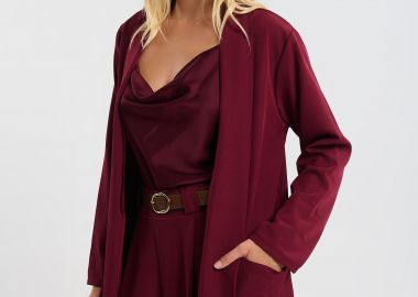 Σακάκι Ίσιας Γραμμής Με Τσέπες -  - 