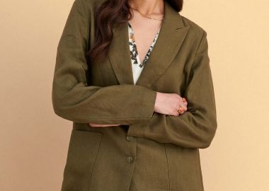 Σακάκι ίσιο λινό - 5206179077859 -  - 