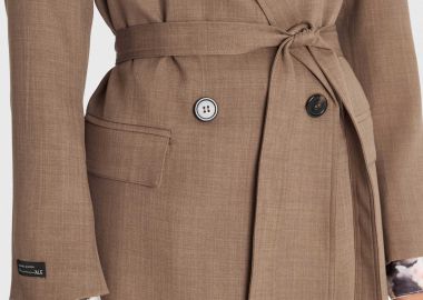 Σακάκι μακρύ με ζώνη - 5206634971135 -  - 