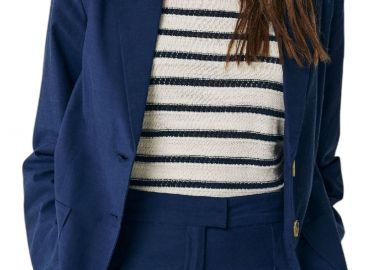 Σακάκι Mexx Blazer with front pockets MF006002341W-Navy Γυναικείο - Mexx - 