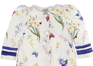 Σακάκι Monnalisa Φλοράλ Μοτίβο 115102 5602-0099 Κορίτσι - Monnalisa - 