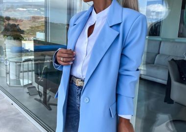 Σακάκι Nilastal Σιέλ - Amelie's - 