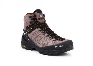 Salewa ALP Trainer 2 Mid GTX 61382-7512 Ανδρικά Ορειβατικά Μποτάκια Αδιάβροχα με Μεμβράνη Gore-Tex Καφέ - Salewa - 
