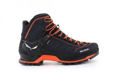 Salewa MTN Trainer Mid GTX 63458-0985 Ανδρικά Ορειβατικά Μποτάκια Αδιάβροχα με Μεμβράνη Gore-Tex Μαύρα - Salewa - 