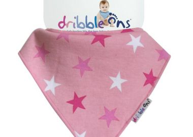 Σαλιάρα-Μπαντάνα Βαμβακερή Dribble Sock ons DO-PINKSTAR - Sock ons - 