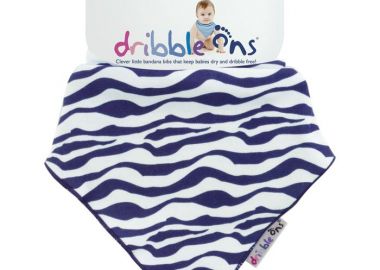 Σαλιάρα-Μπαντάνα Βαμβακερή Dribble Sock ons DO-ZEBRA - Sock ons - 