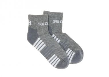 Salomon Active socks 2pack 16022HEATHER GRAYWHITE - Salomon - 