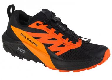 Salomon Sense Ride 5 GTX L47147300 Ανδρικά Αθλητικά Παπούτσια Trail Running Κόκκινα Αδιάβροχα με Μεμβράνη Gore-Tex - Salomon - 