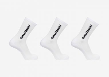 SALOMON SPORTSTYLE EVERYDAY CREW SOCKS 3-PACK ΑΣΠΡΟ - SALOMON - 