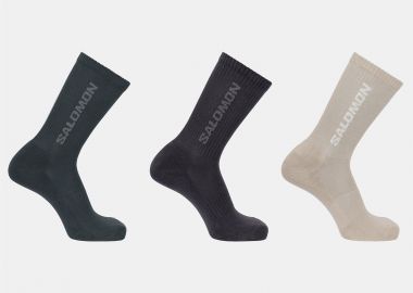 SALOMON SPORTSTYLE EVERYDAY CREW SOCKS 3-PACK ΠΟΛΥΧΡΩΜΟ - SALOMON - 