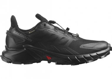 Salomon Supercross 4 GTX L41731600 Ανδρικά Αθλητικά Παπούτσια Trail Running Μαύρα Αδιάβροχα με Μεμβράνη Gore-Tex - Salomon - 