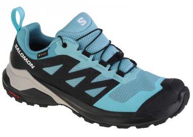 Salomon X-adventure Gtx L47321900 Γυναικεία Αθλητικά Παπούτσια Trail Running Μπλε Αδιάβροχα με Μεμβράνη Gore-Tex - Salomon - 