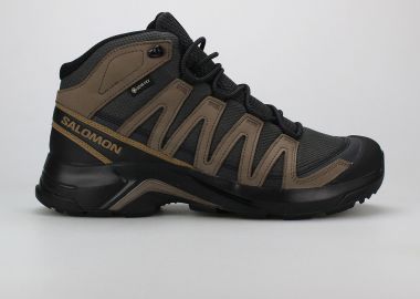 SALOMON X-ADVENTURE RECON MID GORE-TEX HIKING BOOTS ΚΑΦΕ - SALOMON - 