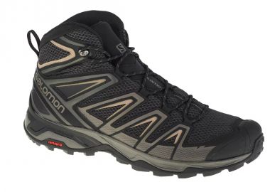 Salomon X Ultra Mid 3 Aero L41043900 Ανδρικά Ορειβατικά Μποτάκια Μαύρα - Salomon - 