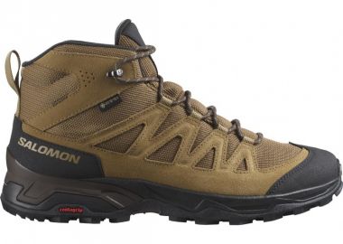 Salomon X Ward Leather Mid GTX 471818 Καμηλό - Salomon - 