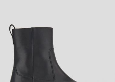 SALVATORE FERRAGAMO Ανδρικό Μαύρο Fulvio Ankle Boots - SALVATORE FERRAGAMO - 