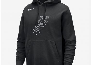 San Antonio Spurs Club Men's Nike NBA Pullover Hoodie Black FB4774010 MBS - Nike Sportswear - 