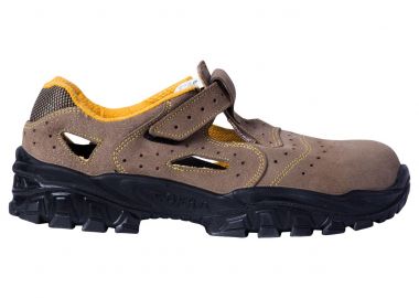 Σανδάλια ασφαλείας NEW BRENTA S1P SRC COFRA 60385001 Brown - Cofra - 