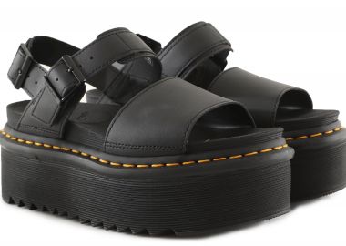 Σανδάλια Dr. Martens Voss Quad 26725001-BLACK Γυναικείο - Dr. Martens - 