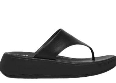 Σανδάλια Fitflop F-Mode Toe Post FW4-090-ALL BLACK Γυναικείο - Fitflop - 