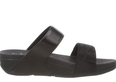 Σανδάλια Fitflop Lulu Με Στρας EC4-090-ALL BLACK Γυναικείο - Fitflop - 