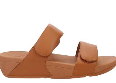 Σανδάλια Fitflop Lulu Velcro Adj Slide FV6-592-LIGHT TAN Γυναικείο - Fitflop - 