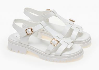 Σανδάλια flatform - Λευκό - Issue - 