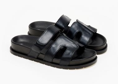 Σανδάλια flatform εξώφτερνα - Μαύρο - Issue - 