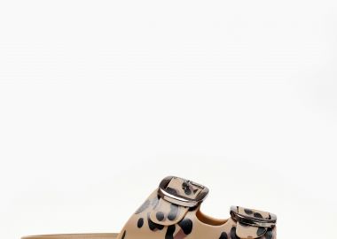 Σανδάλια flatform με ρυθμιζόμενα λουράκια - Λεοπάρ - Issue - 