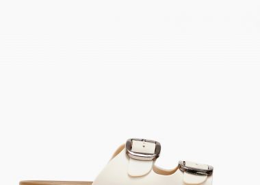 Σανδάλια flatform με ρυθμιζόμενα λουράκια - Μπεζ - Issue - 