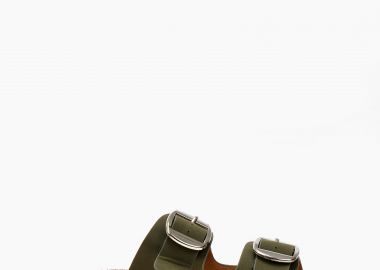 Σανδάλια flatform με ρυθμιζόμενα λουράκια - Πράσινο - Issue - 