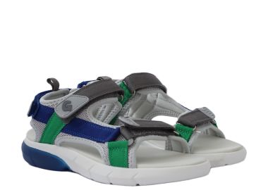 Σανδάλια Garvalin Cintas No 28-35 232840-GRIS Y AZUL ELÉCTRICO Unisex Παιδικό - Garvalin - 