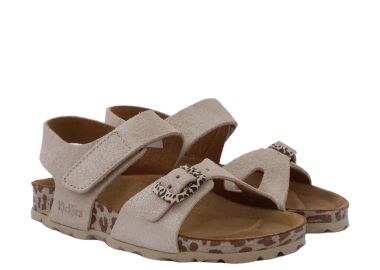 Σανδάλια Kickers Sunkro Νο 28-35 858544-30-BEIGE LEOPARD Unisex Παιδικό - Kickers - 