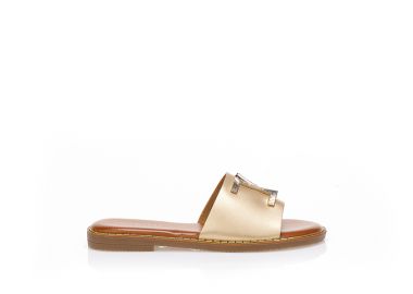 Σανδάλια TSOUKALAS χρυσά με αγκράφα ΧΡΥΣΟ - Tsoukalas - 