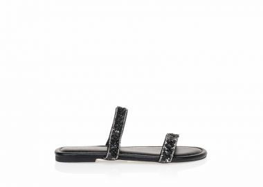 Σανδάλια TSOUKALAS δερματίνη ΜΑΥΡΟ - Tsoukalas - 