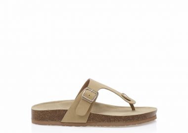 Σανδάλια TSOUKALAS πούρο δερματίνη ΠΟΥΡΟ - Tsoukalas - 