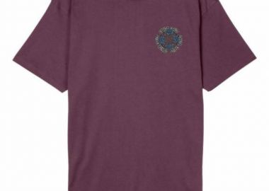 SANTA CRUZ Ανδρική Μπλούζα Dressen Roses Evo- Mπορντό-SCA-TEE-13179 - SANTA CRUZ - 