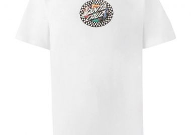 SANTA CRUZ Ανδρικό T-Shirt Collage Oval Dot - Λευκό-SCA-TEE-13239-WHITE - SANTA CRUZ - 