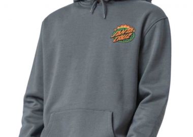 SANTA CRUZ Φούτερ με Κουκούλα Kendall End Of The Dot Hood - GREY-SCA-HDY-9997-GREY - SANTA CRUZ - 