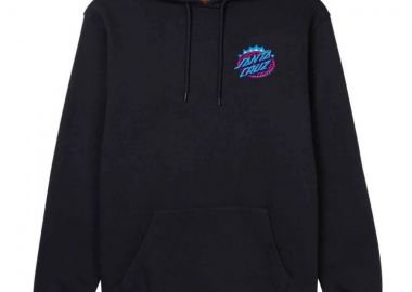 SANTA CRUZ Φούτερ με Κουκούλα Kendall End Of The Dot Hood - ΜΑΥΡΟ-SCA-HDY-10003-BLACK - SANTA CRUZ - 