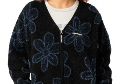 SANTA CRUZ Μπουφάν Homebody Jacket - BLACK-SCA-WJA-0621 - SANTA CRUZ - 