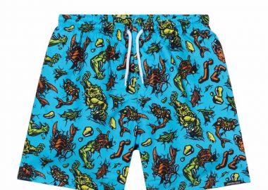 SANTA CRUZ Roskopp Monster Παιδικό Μαγιό - Μπλε-SCA-YSR-0261-BLUE - SANTA CRUZ - 