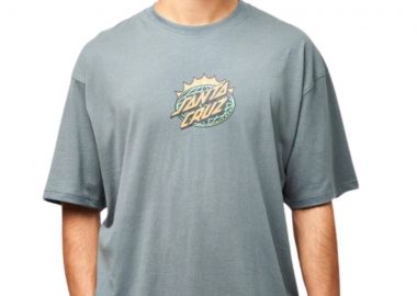 SANTA CRUZ T-Shirt Kendall End Of The Dot T-Shirt - ΓΚΡΙ-SCA-TEE-12753-GREY - SANTA CRUZ - 